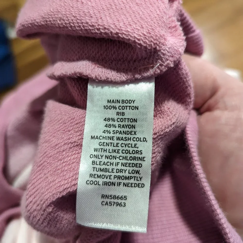 BP Nordstrom Dip Pink Dye Hoodie Ombre